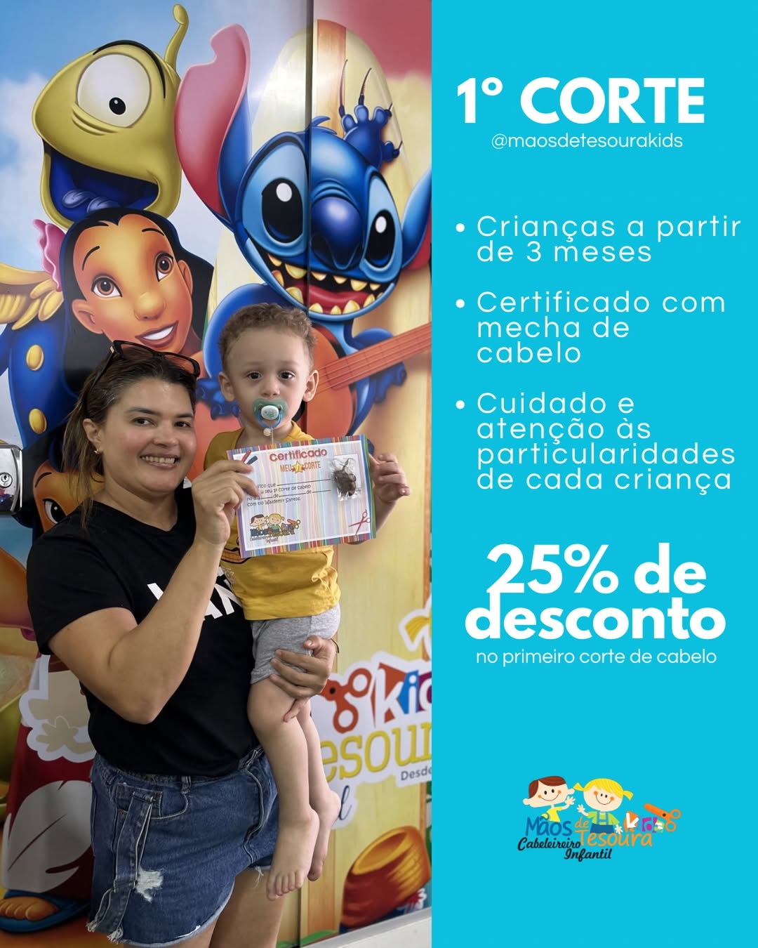 Primeiro corte - momento único